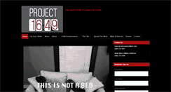 Desktop Screenshot of project1649.org